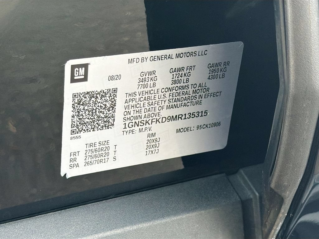 2021 Chevrolet Suburban Premier