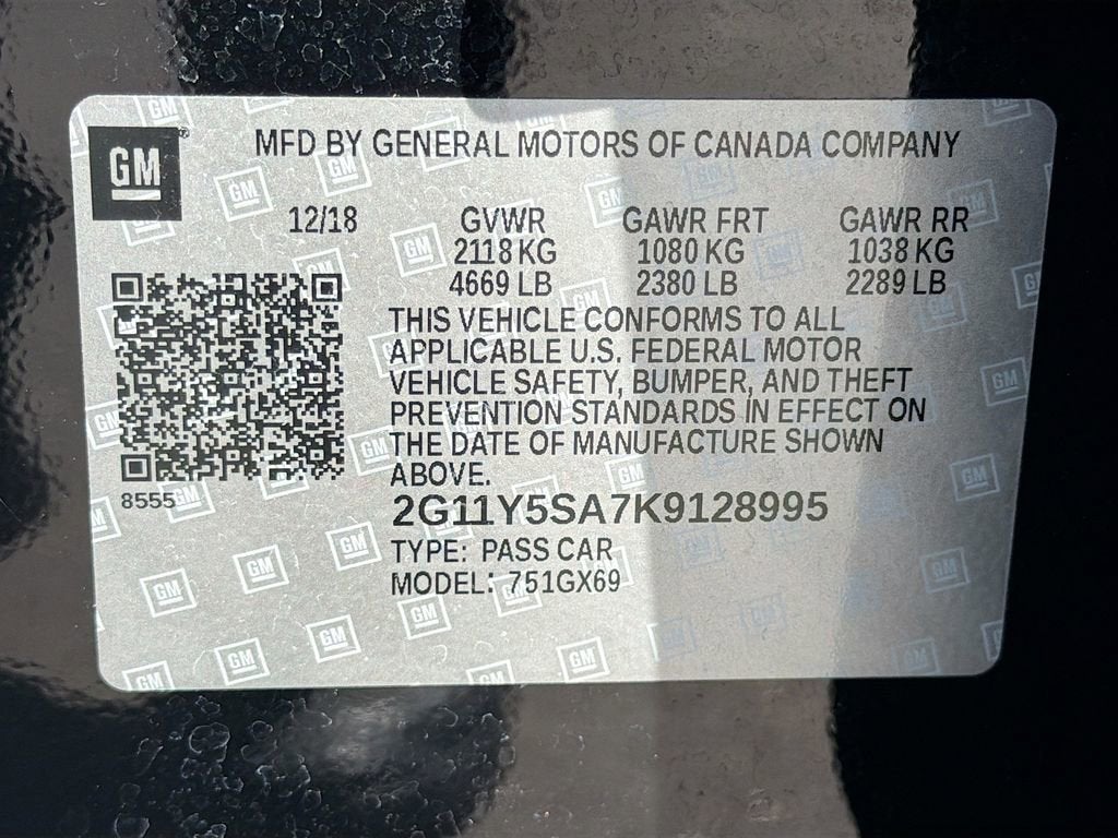2019 Chevrolet Impala LS