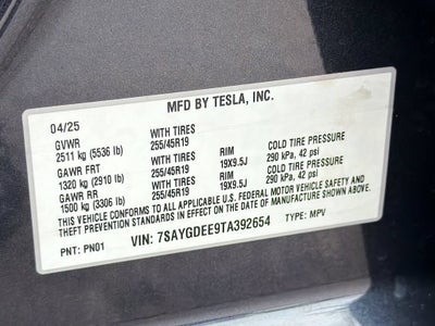 2026 Tesla Model Y Long Range Launch Series