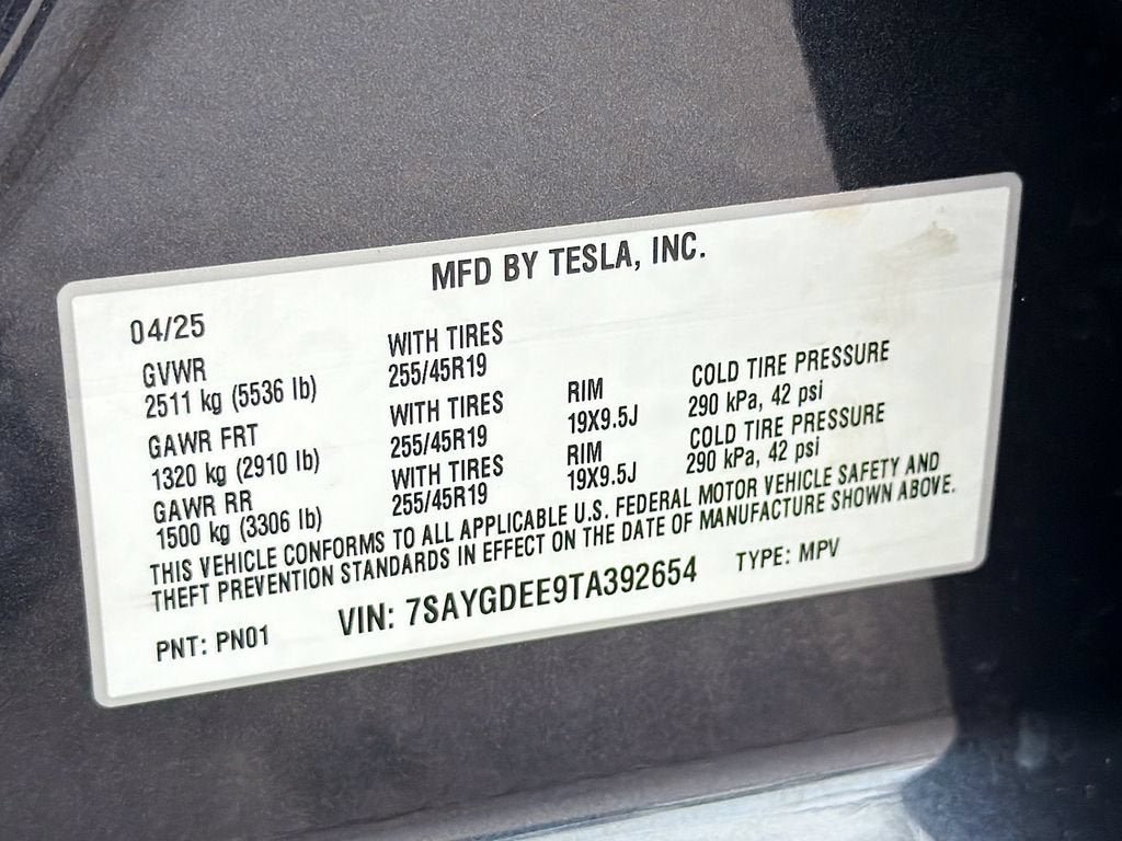 2026 Tesla Model Y Long Range Launch Series