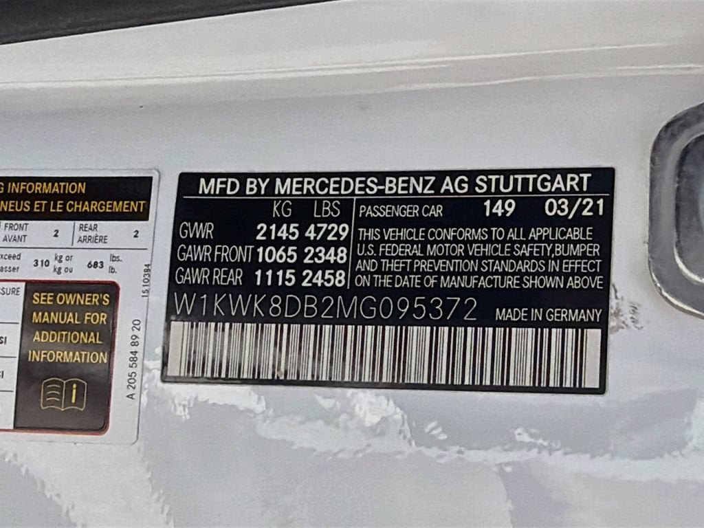2021 Mercedes-Benz C-Class C 300