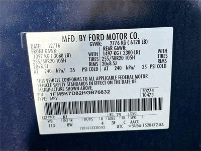 2017 Ford Explorer XLT