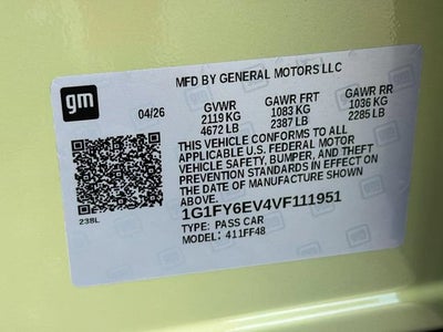 2027 Chevrolet Bolt LT