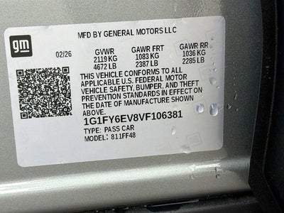 2027 Chevrolet Bolt LT