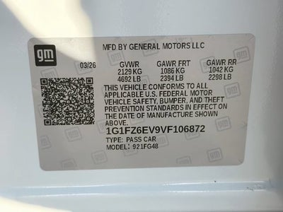 2027 Chevrolet Bolt RS
