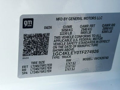 2026 Chevrolet Silverado 2500 HD WT