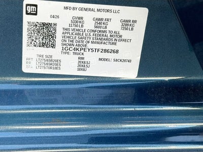 2026 Chevrolet Silverado 2500 HD LTZ