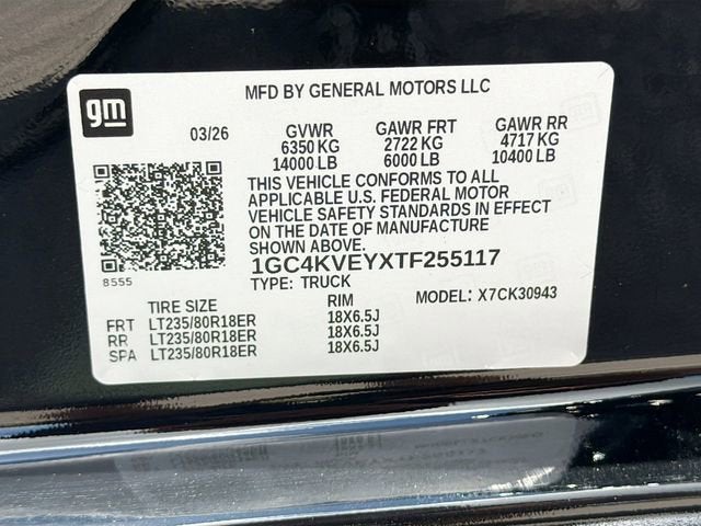 2026 Chevrolet Silverado 3500 HD High Country DRW