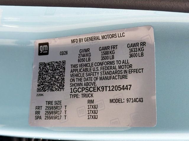 2026 Chevrolet Colorado LT