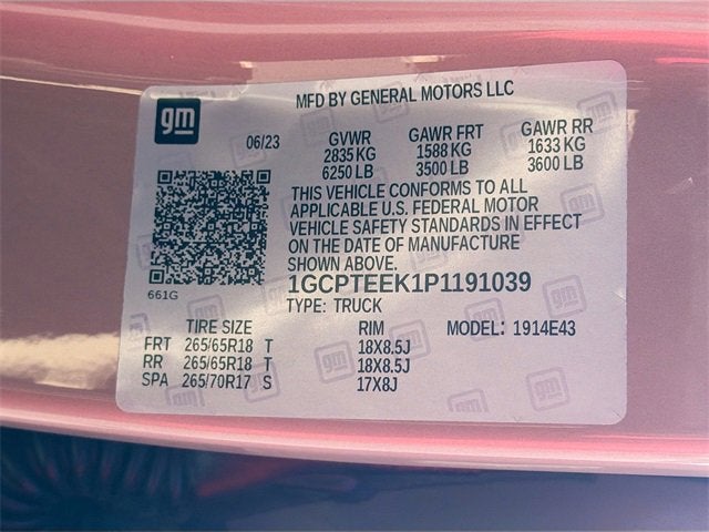 2023 Chevrolet Colorado Trail Boss