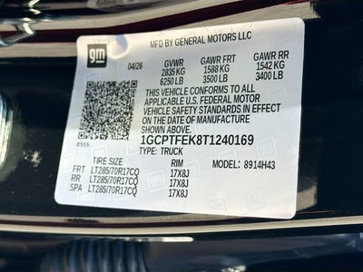 2026 Chevrolet Colorado ZR2