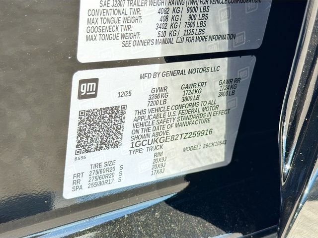 2026 Chevrolet Silverado 1500 LTZ