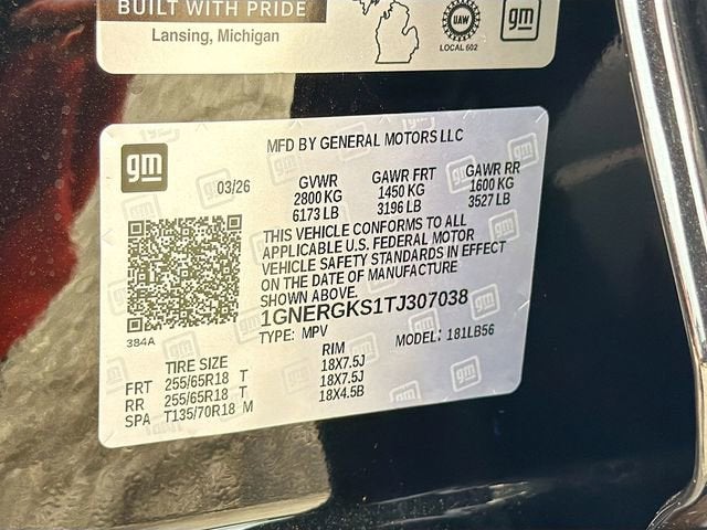 2026 Chevrolet Traverse LT