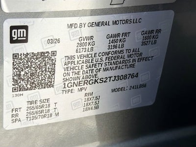 2026 Chevrolet Traverse LT