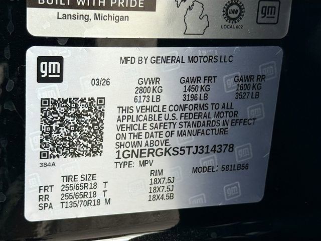 2026 Chevrolet Traverse LT