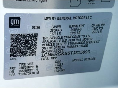2026 Chevrolet Traverse LT