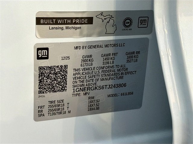 2026 Chevrolet Traverse LT