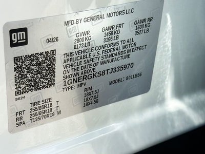2026 Chevrolet Traverse LT