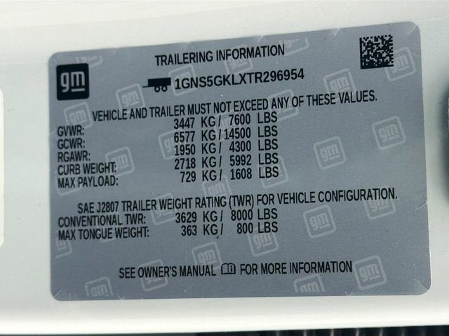 2026 Chevrolet Suburban High Country