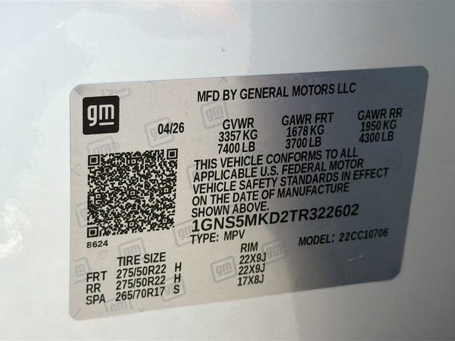 2026 Chevrolet Tahoe LS
