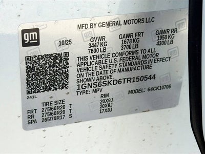 2026 Chevrolet Tahoe Premier