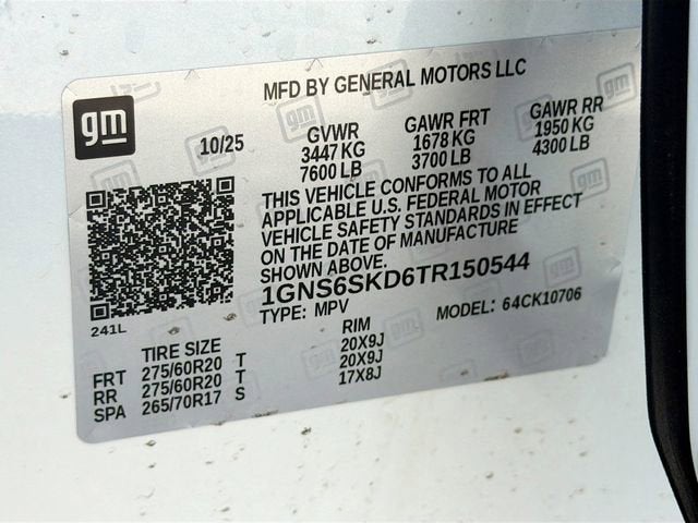 2026 Chevrolet Tahoe Premier