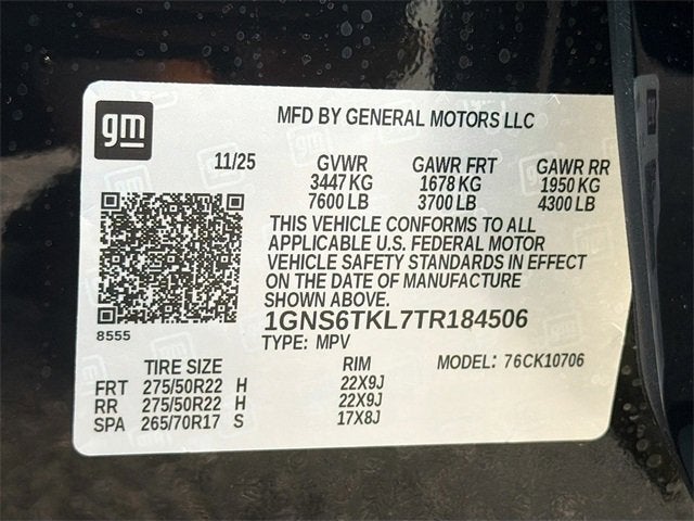 2026 Chevrolet Tahoe High Country