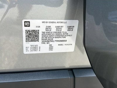 2026 Chevrolet Tahoe High Country