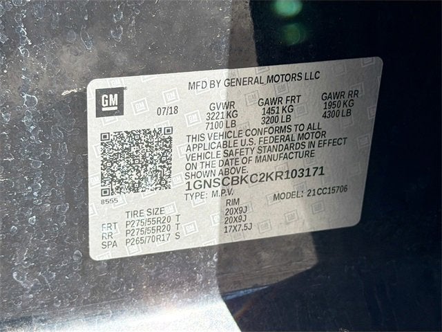 2019 Chevrolet Tahoe LT