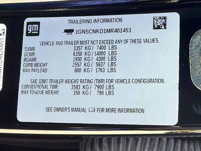 2021 Chevrolet Tahoe LT