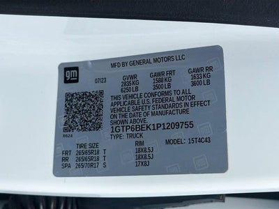 2023 GMC Canyon Elevation