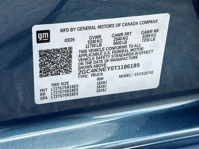 2026 Chevrolet Silverado 2500 HD LT