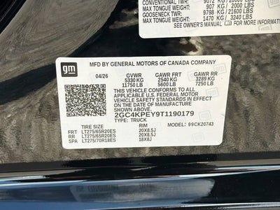 2026 Chevrolet Silverado 2500 HD LTZ