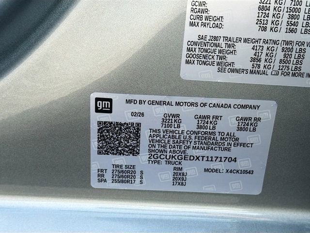 2026 Chevrolet Silverado 1500 LTZ