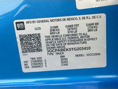 2026 Chevrolet Silverado 1500 Custom