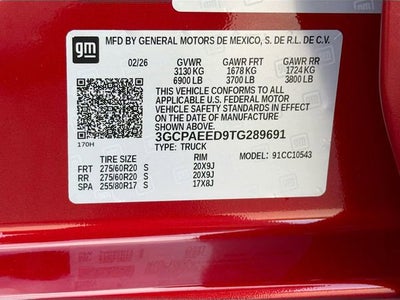 2026 Chevrolet Silverado 1500 LTZ