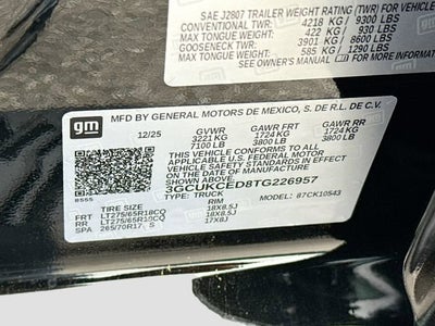 2026 Chevrolet Silverado 1500 Custom Trail Boss