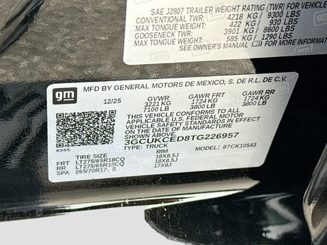 2026 Chevrolet Silverado 1500 Custom Trail Boss