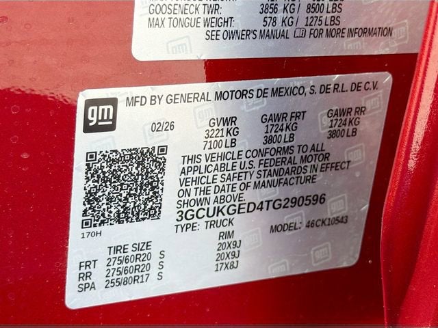 2026 Chevrolet Silverado 1500 LTZ