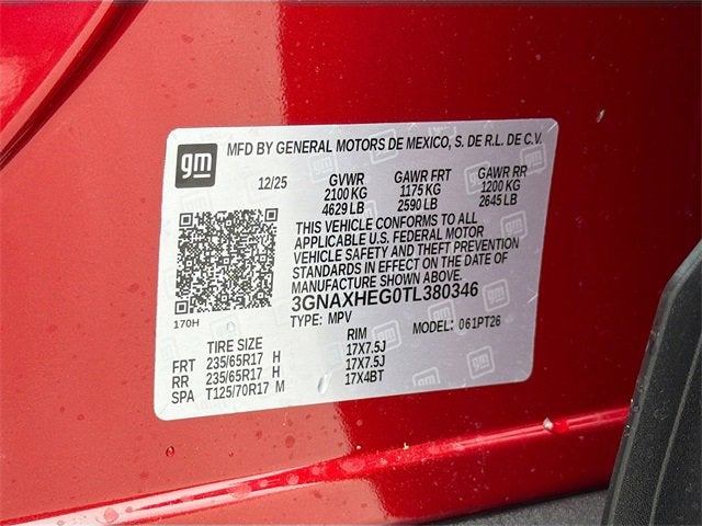 2026 Chevrolet Equinox LT