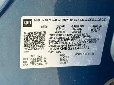 2026 Chevrolet Equinox LT