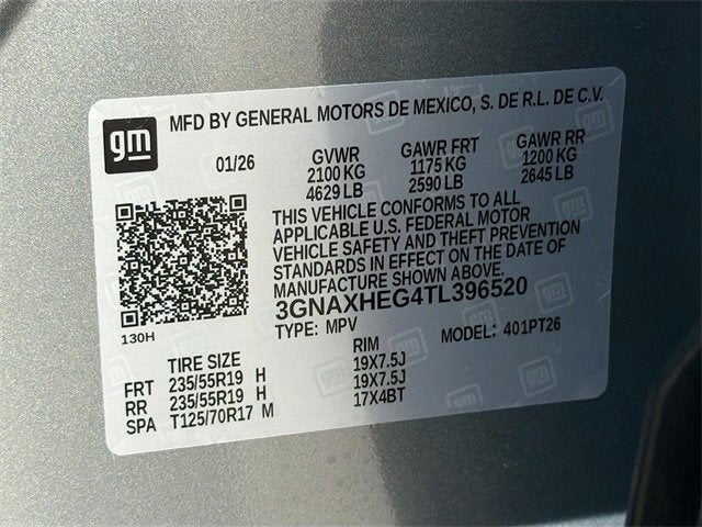 2026 Chevrolet Equinox LT