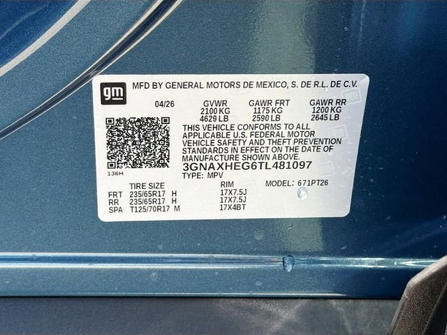 2026 Chevrolet Equinox LT
