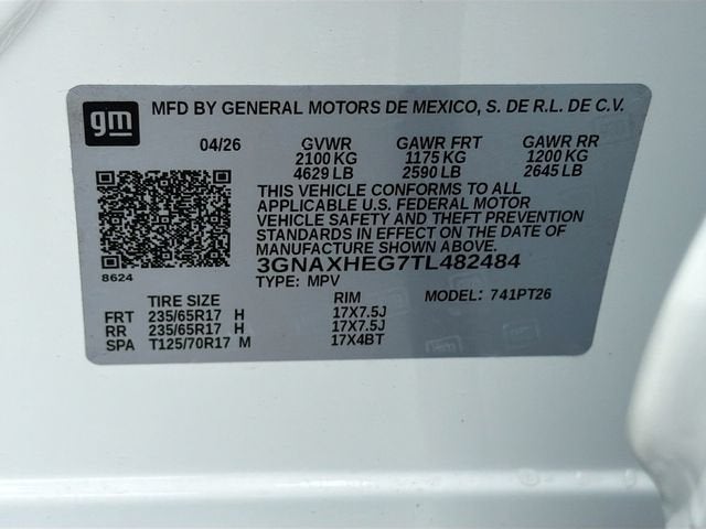 2026 Chevrolet Equinox LT