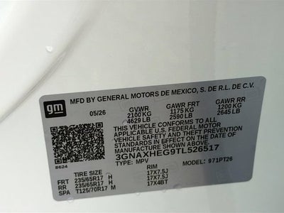 2026 Chevrolet Equinox LT