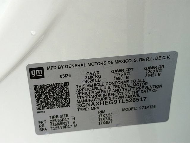 2026 Chevrolet Equinox LT