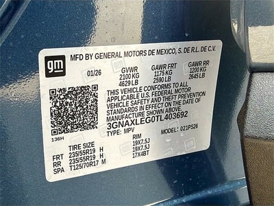 2026 Chevrolet Equinox RS