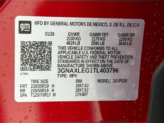 2026 Chevrolet Equinox RS