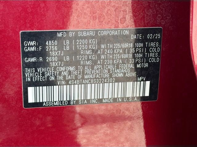 2025 Subaru Outback Limited