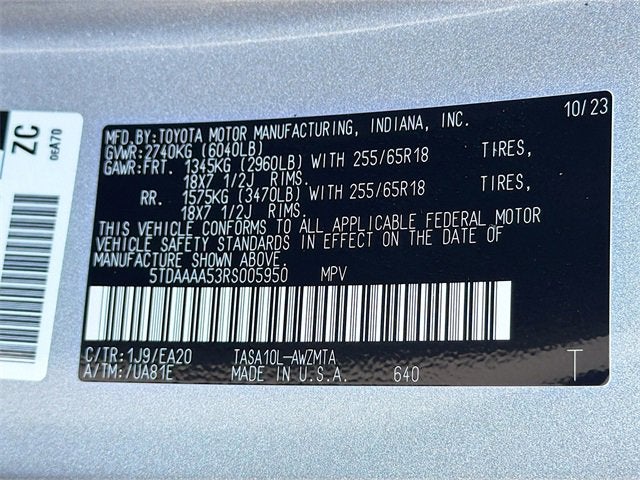 2024 Toyota Grand Highlander XLE